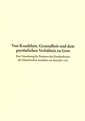 Buchcover Von Krankheit, Gesundheit und dem persönlichen Verhältnis zu Gott | Anne Lulu Fetscher | EAN 9783939922735 | ISBN 3-939922-73-0 | ISBN 978-3-939922-73-5