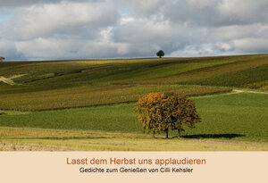 Buchcover Lasst dem Herbst uns applaudieren | Cilli Kehsler | EAN 9783939930624 | ISBN 3-939930-62-8 | ISBN 978-3-939930-62-4