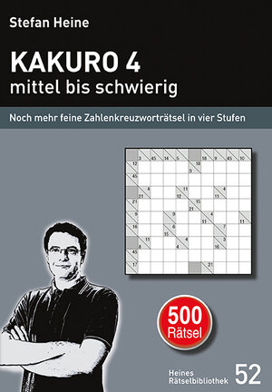 Buchcover Kakuro 4 - mittel bis schwierig 2  | EAN 9783939940517 | ISBN 3-939940-51-8 | ISBN 978-3-939940-51-7