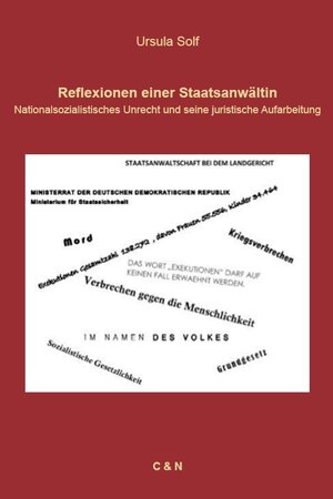 Buchcover Reflexionen einer Staatsanwältin | Ursula Solf | EAN 9783939953258 | ISBN 3-939953-25-3 | ISBN 978-3-939953-25-8