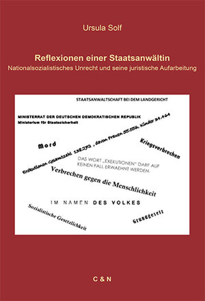 Buchcover Reflexionen einer Staatsanwältin | Ursula Solf | EAN 9783939953326 | ISBN 3-939953-32-6 | ISBN 978-3-939953-32-6