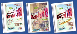 Buchcover CorelDRAW 2017/X8 Schulungsbücher Set: 1x CorelDRAW 1x Photo-Paint 1x Aufbauband | Schießl Peter | EAN 9783939958420 | ISBN 3-939958-42-5 | ISBN 978-3-939958-42-0