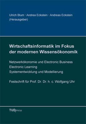 Buchcover Wirtschaftsinformatik im Fokus der modernen Wissensökonomik  | EAN 9783940046055 | ISBN 3-940046-05-1 | ISBN 978-3-940046-05-5
