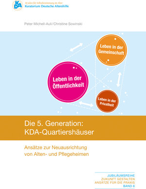Buchcover Die fünfte Generation: KDA-Quartiershäuser | Peter Michell-Auli | EAN 9783940054272 | ISBN 3-940054-27-5 | ISBN 978-3-940054-27-2