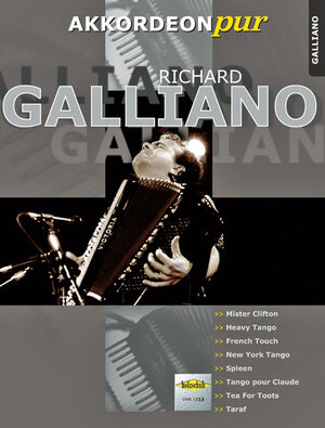 Buchcover Richard Galliano  | EAN 9783940069580 | ISBN 3-940069-58-2 | ISBN 978-3-940069-58-0