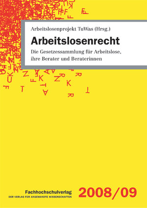 Buchcover Arbeitslosenrecht  | EAN 9783940087263 | ISBN 3-940087-26-2 | ISBN 978-3-940087-26-3