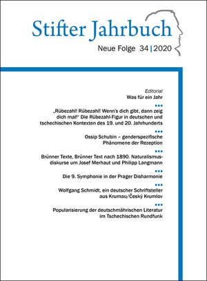 Buchcover Stifter Jahrbuch. Neue Folge / Stifter Jahrbuch  | EAN 9783940098207 | ISBN 3-940098-20-5 | ISBN 978-3-940098-20-7