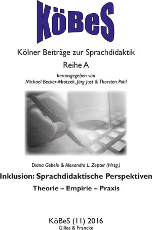 Buchcover Inklusion: Sprachdidaktische Perspektiven  | EAN 9783940120090 | ISBN 3-940120-09-X | ISBN 978-3-940120-09-0