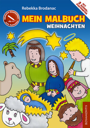 Buchcover Mein Malbuch Weihnachten | Rebekka Brodanac | EAN 9783940212795 | ISBN 3-940212-79-2 | ISBN 978-3-940212-79-5