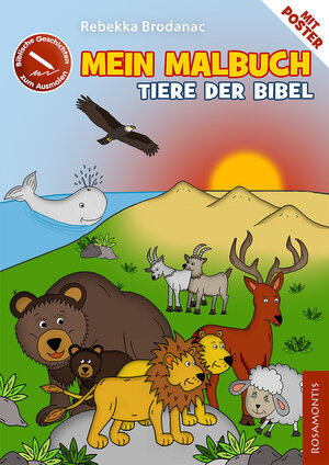 Buchcover Mein Malbuch Tiere der Bibel | Rebekka Brodanac | EAN 9783940212894 | ISBN 3-940212-89-X | ISBN 978-3-940212-89-4