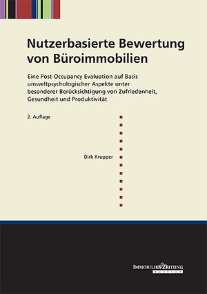 Buchcover Nutzerbasierte Bewertung von Büroimmobilien | Dirk Krupper | EAN 9783940219343 | ISBN 3-940219-34-7 | ISBN 978-3-940219-34-3