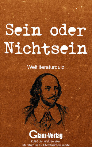 Buchcover Sein oder Nichtsein - Weltliteraturquiz | Bob Joblin | EAN 9783940320841 | ISBN 3-940320-84-6 | ISBN 978-3-940320-84-1