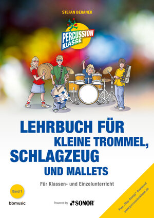 Buchcover Lehrbuch für kleine Trommel, Schlagzeug und Mallets | Stefan Beranek | EAN 9783940334046 | ISBN 3-940334-04-9 | ISBN 978-3-940334-04-6