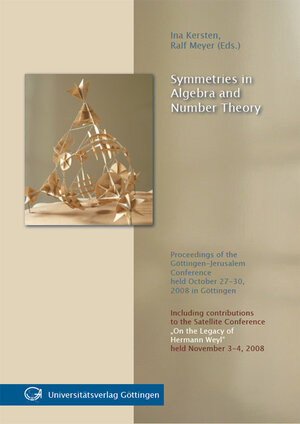Buchcover Symmetries in algebra and number theory (SANT)  | EAN 9783940344960 | ISBN 3-940344-96-6 | ISBN 978-3-940344-96-0