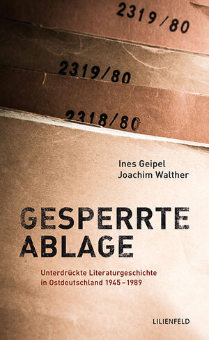 Buchcover Gesperrte Ablage | Ines Geipel | EAN 9783940357502 | ISBN 3-940357-50-2 | ISBN 978-3-940357-50-2