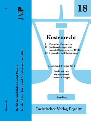 Buchcover Formelles Kostenrecht -JVEG- (Justizvergütungs- und entschädigungsgesetz) Haushalts- und Kassenwen | Helmut Hertel | EAN 9783940359926 | ISBN 3-940359-92-0 | ISBN 978-3-940359-92-6
