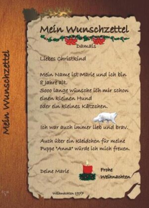 Buchcover Mein Wunschzettel  | EAN 9783940360298 | ISBN 3-940360-29-5 | ISBN 978-3-940360-29-8
