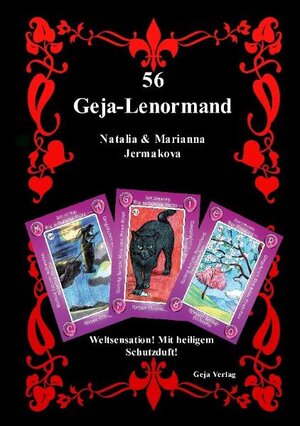 Buchcover 56 Geja Lenormandkarten - Buch + Kartendeck Groß. Set | Natalia Jermakova | EAN 9783940365453 | ISBN 3-940365-45-9 | ISBN 978-3-940365-45-3