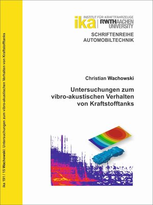 Buchcover Untersuchungen zum vibro-akustischen Verhalten von Kraftstofftanks | Christian Wachowski | EAN 9783940374967 | ISBN 3-940374-96-2 | ISBN 978-3-940374-96-7