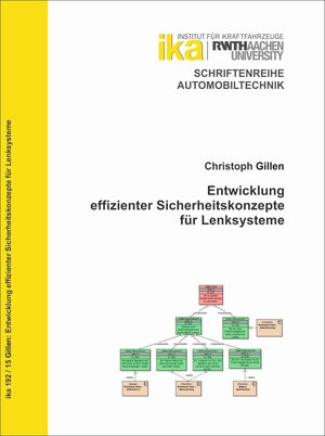 Buchcover Entwicklung effizienter Sicherheitskonzepte für Lenksysteme | Christoph Gillen | EAN 9783940374974 | ISBN 3-940374-97-0 | ISBN 978-3-940374-97-4