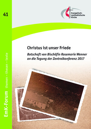 Buchcover „Christus ist unser Friede“ | Rosemarie Wenner | EAN 9783940463296 | ISBN 3-940463-29-9 | ISBN 978-3-940463-29-6