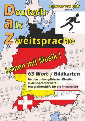 Buchcover 63 Wort-/Bildkarten zu Deutsch als Zweitsprache, lernen mit Musik | Andreas von Hoff | EAN 9783940533340 | ISBN 3-940533-34-3 | ISBN 978-3-940533-34-0