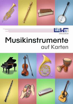 Buchcover Musikinstrumente auf Karten | Martin Leuchtner | EAN 9783940533753 | ISBN 3-940533-75-0 | ISBN 978-3-940533-75-3