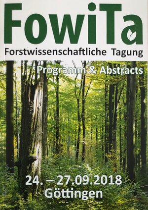 Buchcover FowiTa Forstwissenschaftliche Tagung  | EAN 9783940617118 | ISBN 3-940617-11-3 | ISBN 978-3-940617-11-8