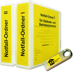Buchcover Notfall-Ordner für Gebäude- und Betriebssicherheit  | EAN 9783940623034 | ISBN 3-940623-03-2 | ISBN 978-3-940623-03-4