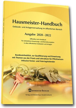 Buchcover Hausmeister-Handbuch 2020-2022  | EAN 9783940623140 | ISBN 3-940623-14-8 | ISBN 978-3-940623-14-0