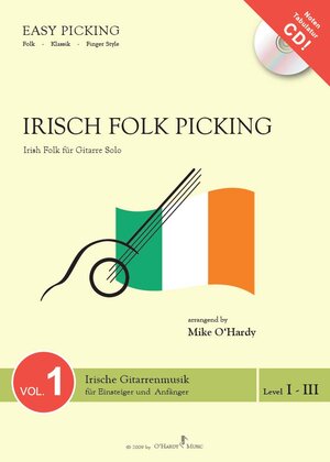 Buchcover Irisch Folk Picking Vol. 1 - Irish Folk für Gitarre Solo  | EAN 9783940651082 | ISBN 3-940651-08-7 | ISBN 978-3-940651-08-2