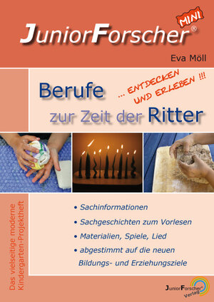Buchcover JuniorForscher-mini: Berufe zur Zeit der Ritter | Eva Möll | EAN 9783940658005 | ISBN 3-940658-00-6 | ISBN 978-3-940658-00-5