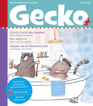 Buchcover Gecko Kinderzeitschrift Band 33 | Yvonne Hergane | EAN 9783940675323 | ISBN 3-940675-32-6 | ISBN 978-3-940675-32-3