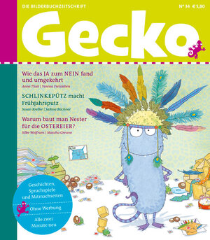 Buchcover Gecko Kinderzeitschrift Band 34 | Anne Thiel | EAN 9783940675330 | ISBN 3-940675-33-4 | ISBN 978-3-940675-33-0