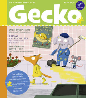Buchcover Gecko Kinderzeitschrift Band 40 | Kilian Leypold | EAN 9783940675392 | ISBN 3-940675-39-3 | ISBN 978-3-940675-39-2