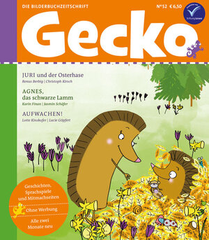 Buchcover Gecko Kinderzeitschrift Band 52 | Renus Berbig | EAN 9783940675514 | ISBN 3-940675-51-2 | ISBN 978-3-940675-51-4