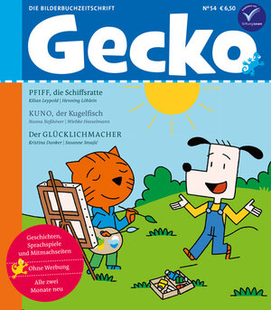 Buchcover Gecko Kinderzeitschrift Band 54 | Kilian Leypold | EAN 9783940675538 | ISBN 3-940675-53-9 | ISBN 978-3-940675-53-8