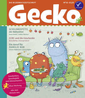 Buchcover Gecko Kinderzeitschrift Band 56 | Susan Kreller | EAN 9783940675552 | ISBN 3-940675-55-5 | ISBN 978-3-940675-55-2