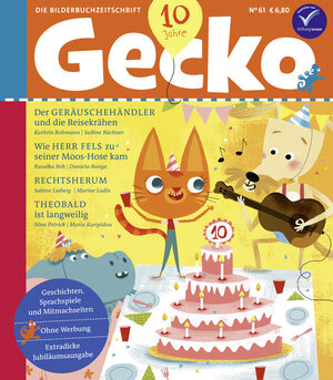 Buchcover Gecko Kinderzeitschrift Band 61 | Kathrin Rohmann | EAN 9783940675606 | ISBN 3-940675-60-1 | ISBN 978-3-940675-60-6