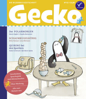 Buchcover Gecko Kinderzeitschrift Band 63 | Mario Göpfert | EAN 9783940675620 | ISBN 3-940675-62-8 | ISBN 978-3-940675-62-0