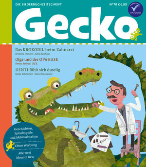 Buchcover Gecko Kinderzeitschrift Band 70 | Kristina Dunker | EAN 9783940675699 | ISBN 3-940675-69-5 | ISBN 978-3-940675-69-9