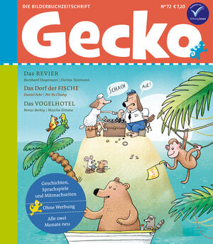 Buchcover Gecko Kinderzeitschrift Band 72 | Bernhard Hagemann | EAN 9783940675712 | ISBN 3-940675-71-7 | ISBN 978-3-940675-71-2