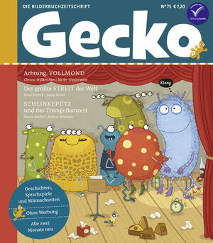 Buchcover Gecko Kinderzeitschrift Band 75 | Susan Kreller | EAN 9783940675743 | ISBN 3-940675-74-1 | ISBN 978-3-940675-74-3