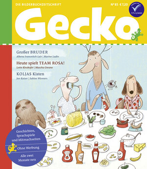 Buchcover Gecko Kinderzeitschrift Band 85 | Albena Ivanovitch-Lair | EAN 9783940675842 | ISBN 3-940675-84-9 | ISBN 978-3-940675-84-2