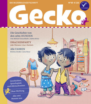 Buchcover Gecko Kinderzeitschrift Band 89 | Uwe-Michael Gutzschhahn | EAN 9783940675880 | ISBN 3-940675-88-1 | ISBN 978-3-940675-88-0