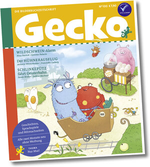 Buchcover Gecko Kinderzeitschrift Band 100 | Nina Petrick | EAN 9783940675996 | ISBN 3-940675-99-7 | ISBN 978-3-940675-99-6