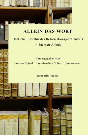 Buchcover Allein das Wort  | EAN 9783940684240 | ISBN 3-940684-24-4 | ISBN 978-3-940684-24-0