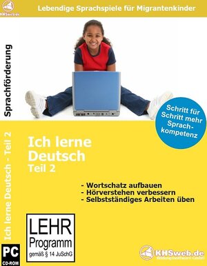 Buchcover Ich lerne Deutsch - Teil 2 - Windows 10 / 8 / 7 / Vista / XP | Evelyn Heim | EAN 9783940688378 | ISBN 3-940688-37-1 | ISBN 978-3-940688-37-8