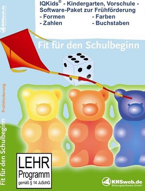 Buchcover IQKids® Fit für den Schulstart - DVD - Windows 10 / 8 / 7 / Vista / XP | Dieter Ballin | EAN 9783940688675 | ISBN 3-940688-67-3 | ISBN 978-3-940688-67-5