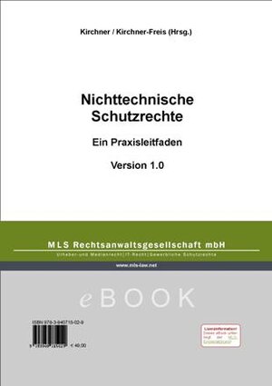 Buchcover Nichttechnische Schutzrechte | Iris Kirchner-Freis | EAN 9783940715029 | ISBN 3-940715-02-6 | ISBN 978-3-940715-02-9